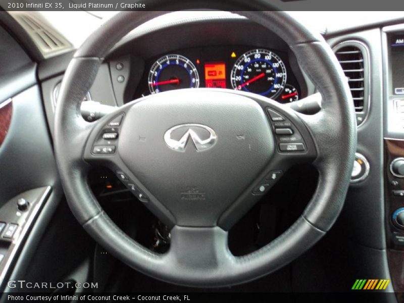 Liquid Platinum / Graphite 2010 Infiniti EX 35