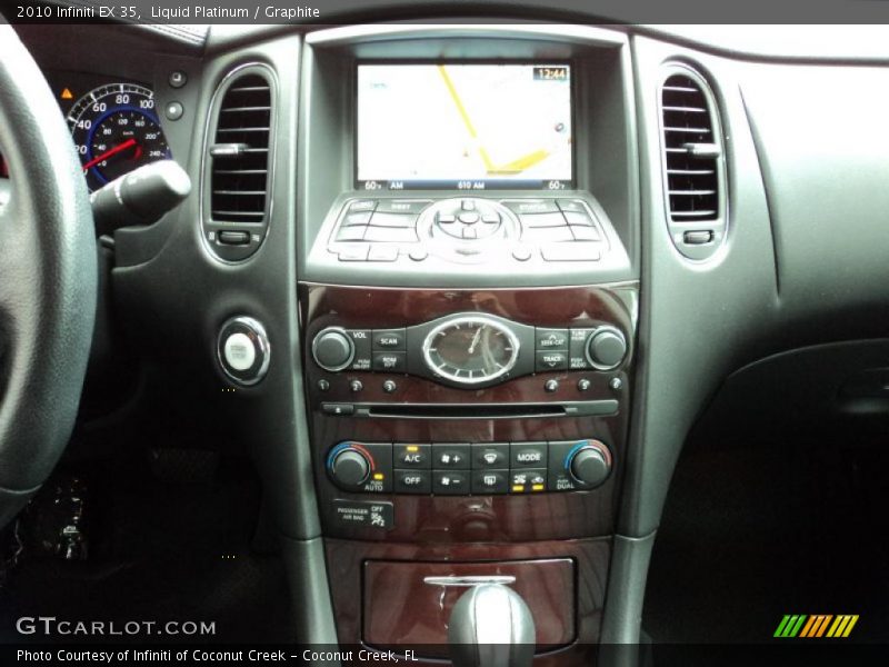 Liquid Platinum / Graphite 2010 Infiniti EX 35