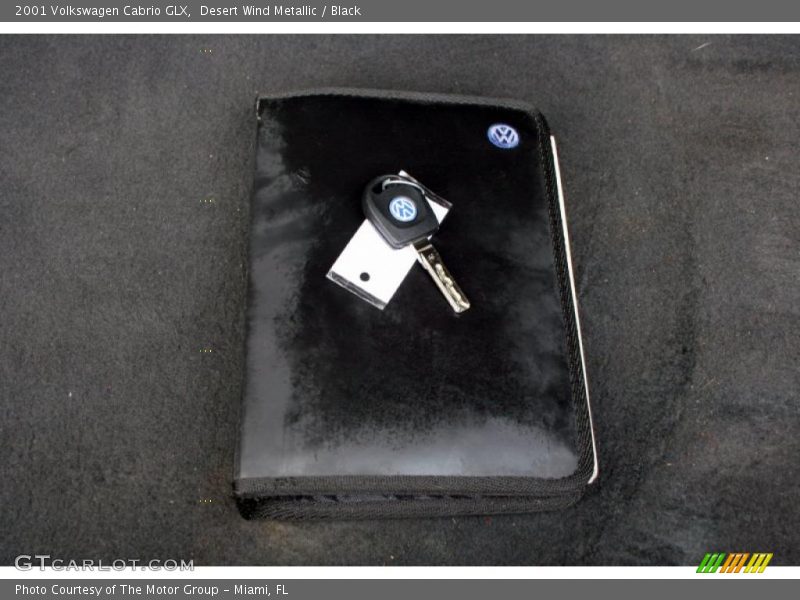 Desert Wind Metallic / Black 2001 Volkswagen Cabrio GLX