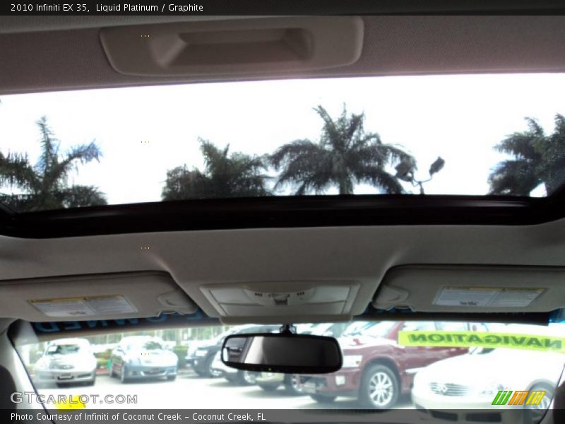 Liquid Platinum / Graphite 2010 Infiniti EX 35