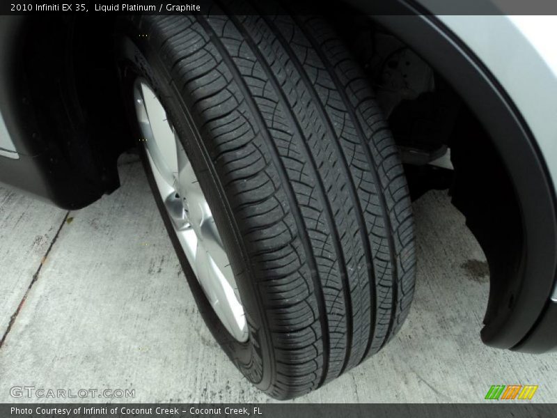 Liquid Platinum / Graphite 2010 Infiniti EX 35
