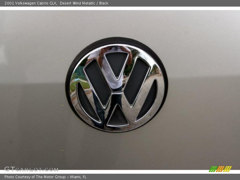 Desert Wind Metallic / Black 2001 Volkswagen Cabrio GLX