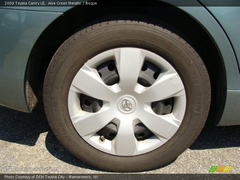 Aloe Green Metallic / Bisque 2009 Toyota Camry LE
