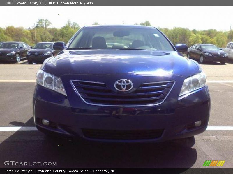 Blue Ribbon Metallic / Ash 2008 Toyota Camry XLE