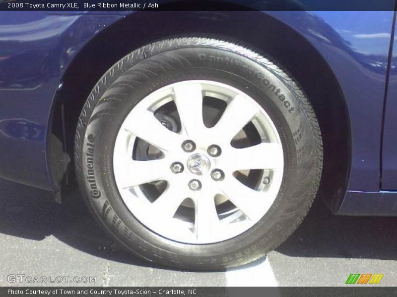 Blue Ribbon Metallic / Ash 2008 Toyota Camry XLE