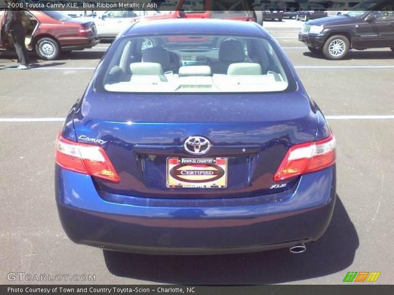 Blue Ribbon Metallic / Ash 2008 Toyota Camry XLE