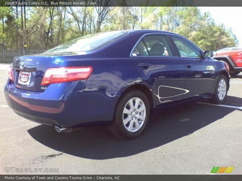 Blue Ribbon Metallic / Ash 2008 Toyota Camry XLE