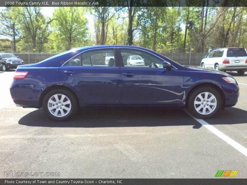 Blue Ribbon Metallic / Ash 2008 Toyota Camry XLE