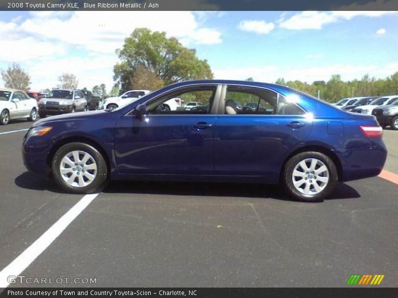 Blue Ribbon Metallic / Ash 2008 Toyota Camry XLE