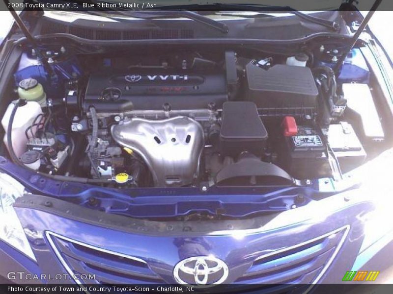 Blue Ribbon Metallic / Ash 2008 Toyota Camry XLE