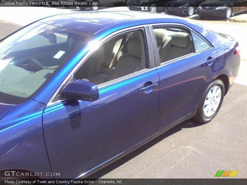 Blue Ribbon Metallic / Ash 2008 Toyota Camry XLE