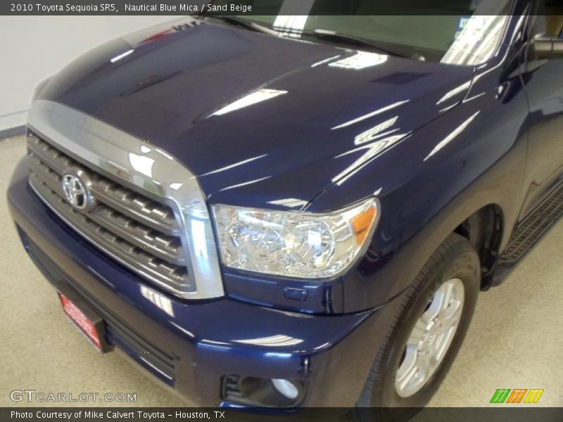 Nautical Blue Mica / Sand Beige 2010 Toyota Sequoia SR5