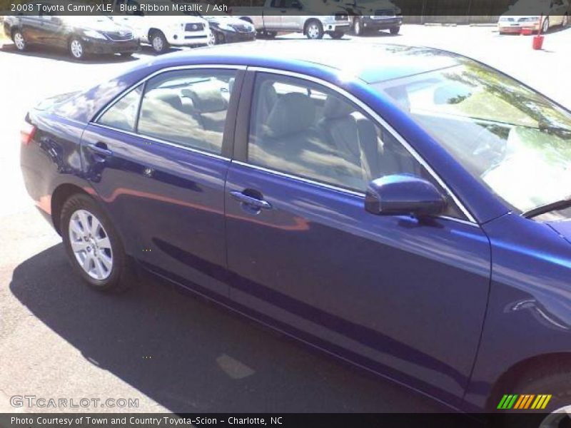 Blue Ribbon Metallic / Ash 2008 Toyota Camry XLE