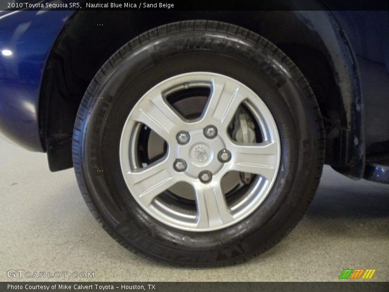 Nautical Blue Mica / Sand Beige 2010 Toyota Sequoia SR5