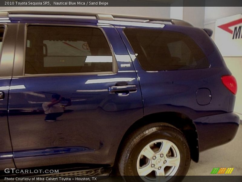 Nautical Blue Mica / Sand Beige 2010 Toyota Sequoia SR5