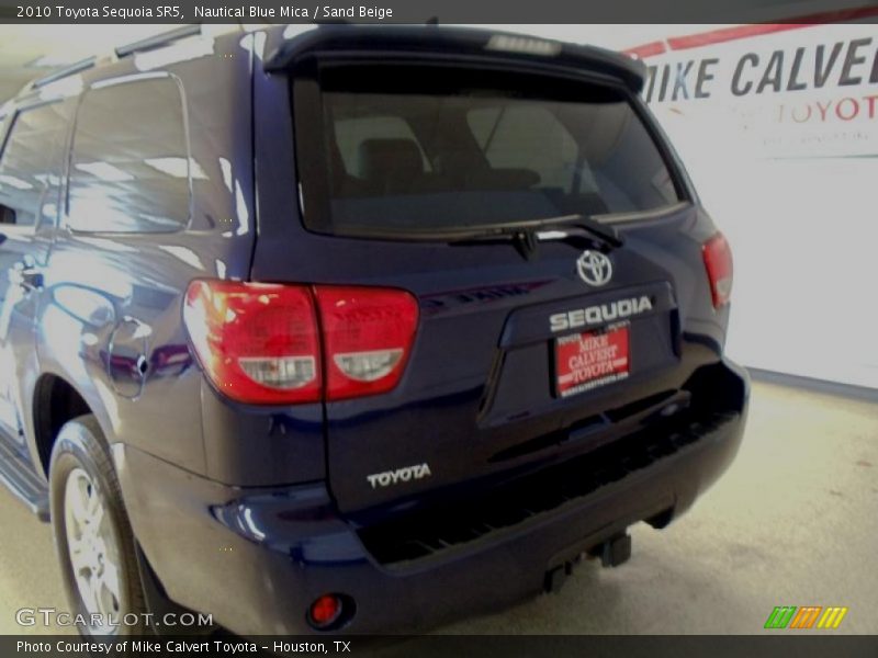 Nautical Blue Mica / Sand Beige 2010 Toyota Sequoia SR5