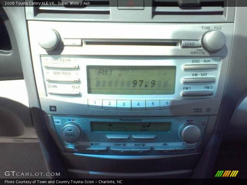 Super White / Ash 2008 Toyota Camry XLE V6