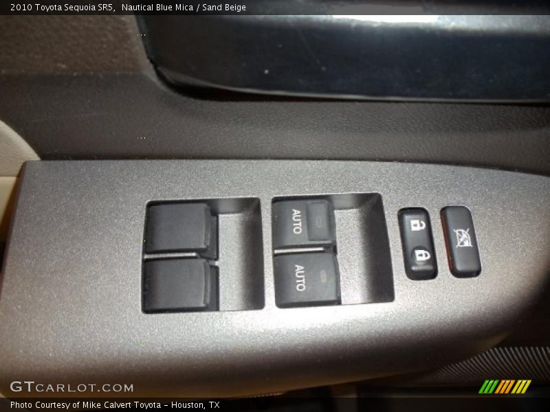 Nautical Blue Mica / Sand Beige 2010 Toyota Sequoia SR5