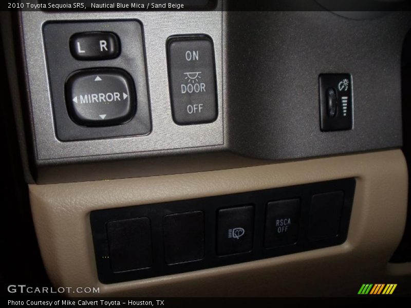 Nautical Blue Mica / Sand Beige 2010 Toyota Sequoia SR5