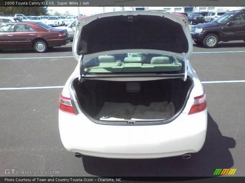 Super White / Ash 2008 Toyota Camry XLE V6