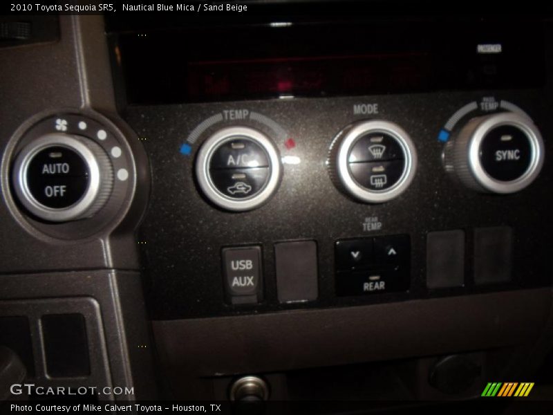 Nautical Blue Mica / Sand Beige 2010 Toyota Sequoia SR5