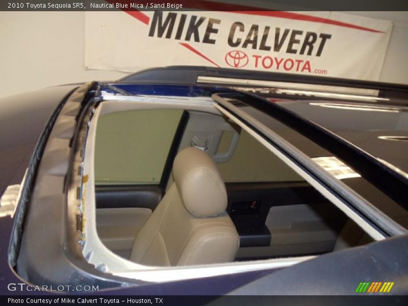 Nautical Blue Mica / Sand Beige 2010 Toyota Sequoia SR5