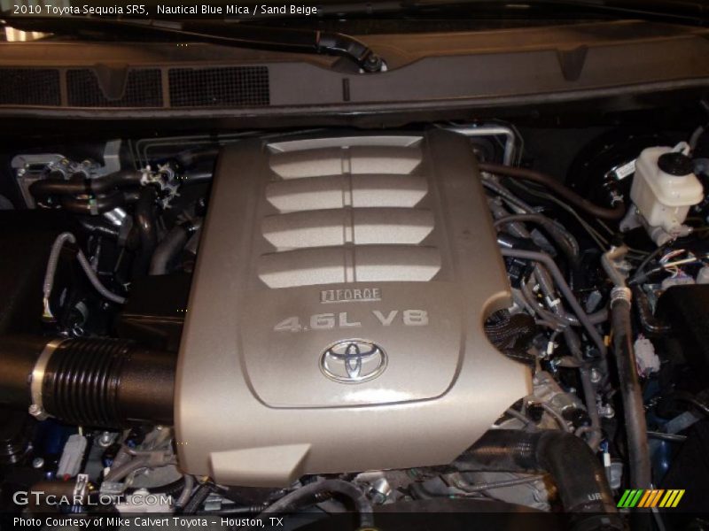 Nautical Blue Mica / Sand Beige 2010 Toyota Sequoia SR5