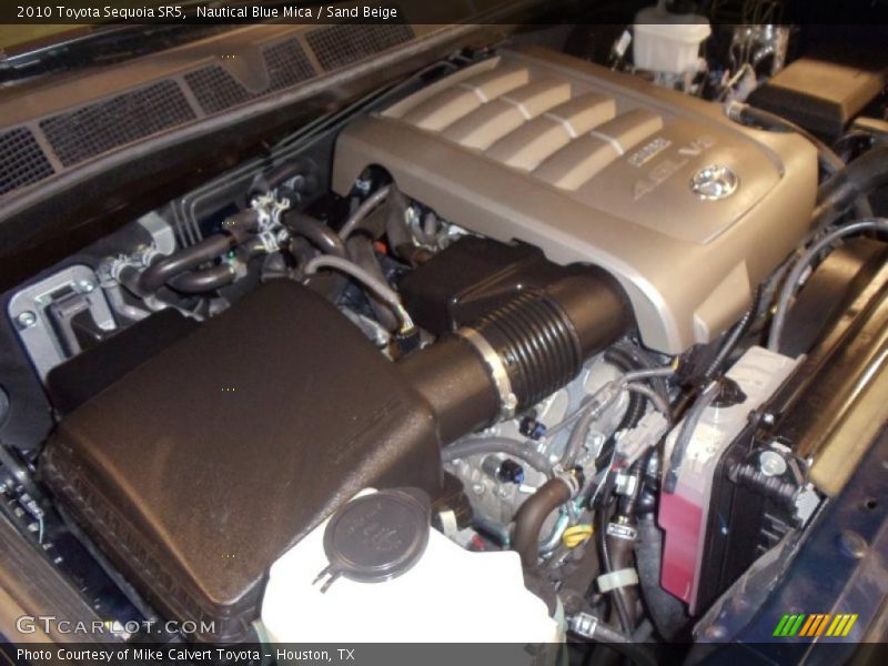Nautical Blue Mica / Sand Beige 2010 Toyota Sequoia SR5