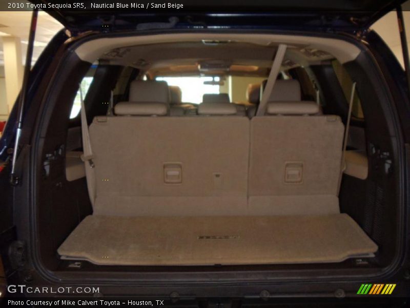 Nautical Blue Mica / Sand Beige 2010 Toyota Sequoia SR5