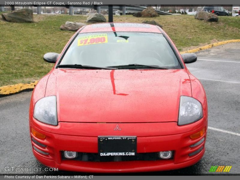 Saronno Red / Black 2000 Mitsubishi Eclipse GT Coupe