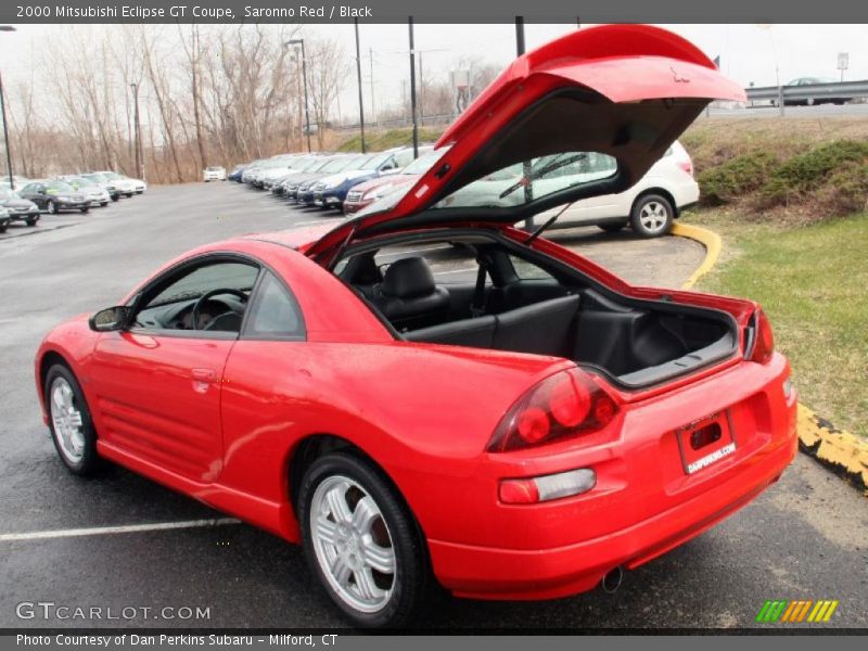Saronno Red / Black 2000 Mitsubishi Eclipse GT Coupe