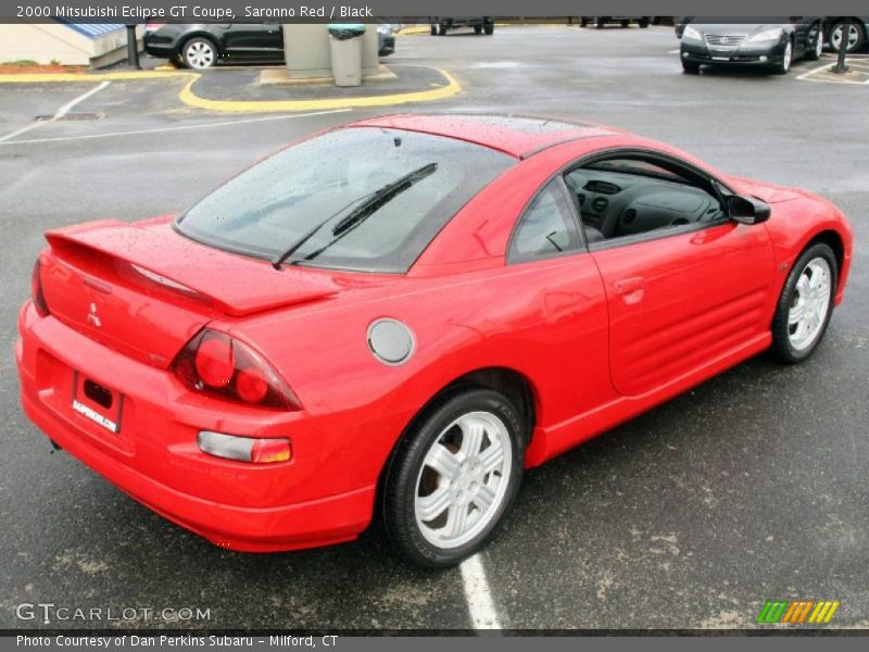 Saronno Red / Black 2000 Mitsubishi Eclipse GT Coupe