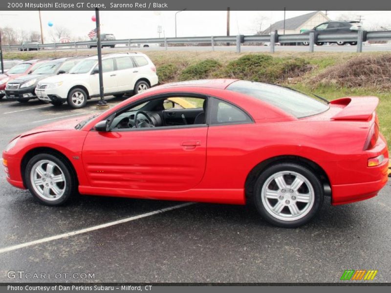 Saronno Red / Black 2000 Mitsubishi Eclipse GT Coupe