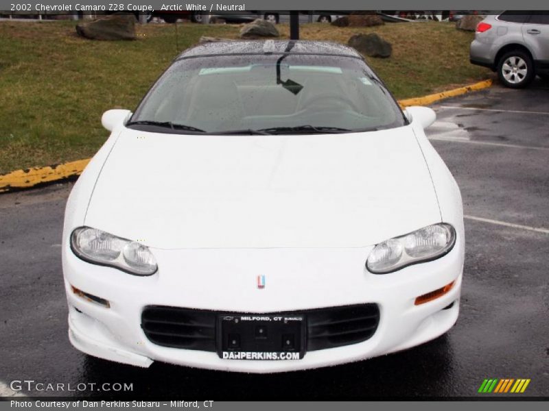 Arctic White / Neutral 2002 Chevrolet Camaro Z28 Coupe