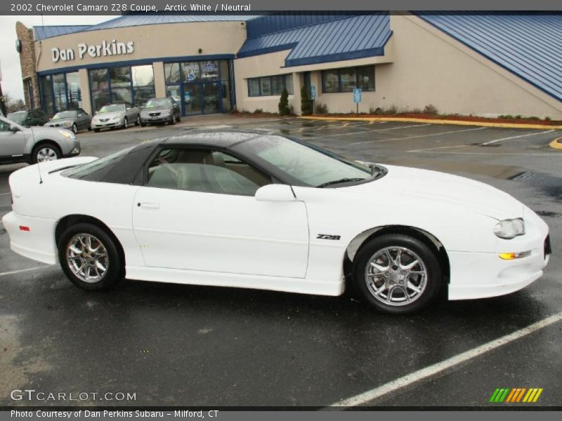 Arctic White / Neutral 2002 Chevrolet Camaro Z28 Coupe