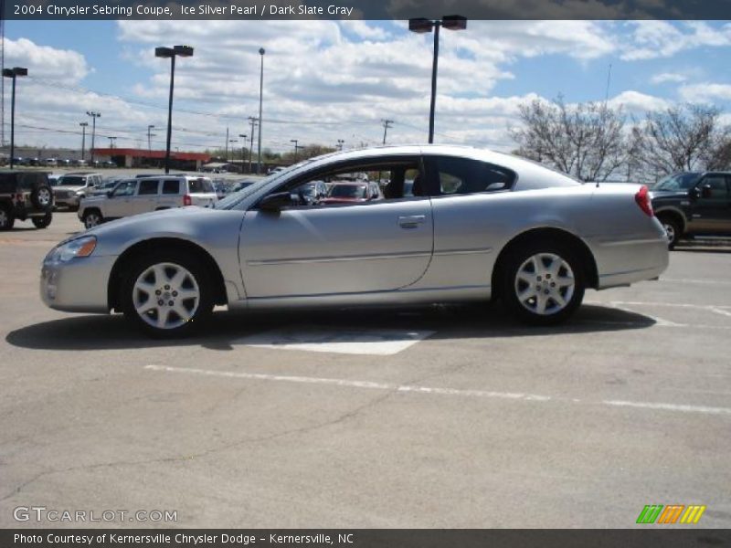 Ice Silver Pearl / Dark Slate Gray 2004 Chrysler Sebring Coupe