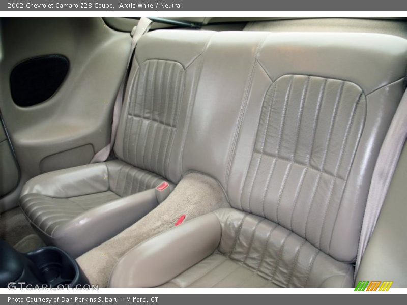 Arctic White / Neutral 2002 Chevrolet Camaro Z28 Coupe