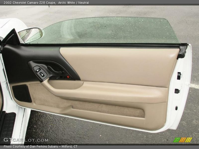 Arctic White / Neutral 2002 Chevrolet Camaro Z28 Coupe