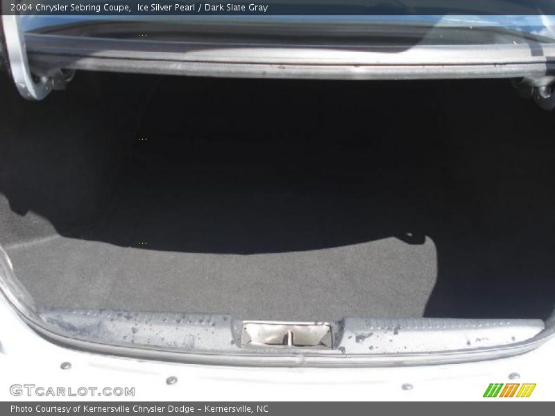 Ice Silver Pearl / Dark Slate Gray 2004 Chrysler Sebring Coupe