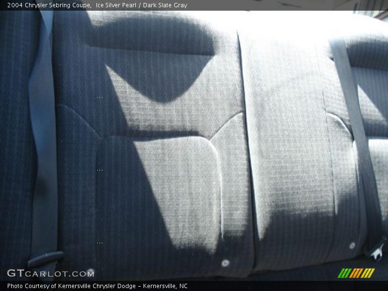 Ice Silver Pearl / Dark Slate Gray 2004 Chrysler Sebring Coupe