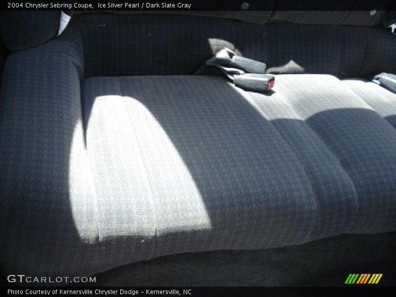 Ice Silver Pearl / Dark Slate Gray 2004 Chrysler Sebring Coupe