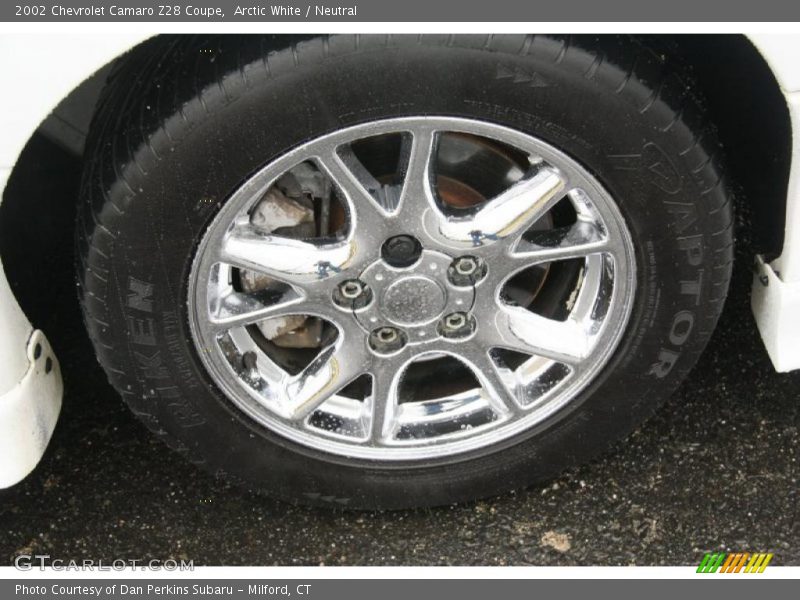 Arctic White / Neutral 2002 Chevrolet Camaro Z28 Coupe