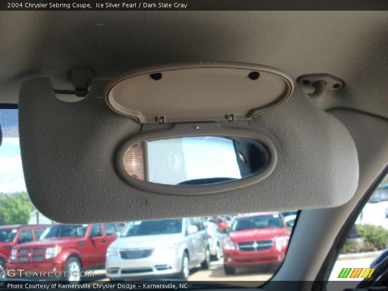 Ice Silver Pearl / Dark Slate Gray 2004 Chrysler Sebring Coupe