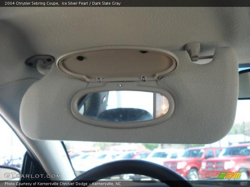 Ice Silver Pearl / Dark Slate Gray 2004 Chrysler Sebring Coupe