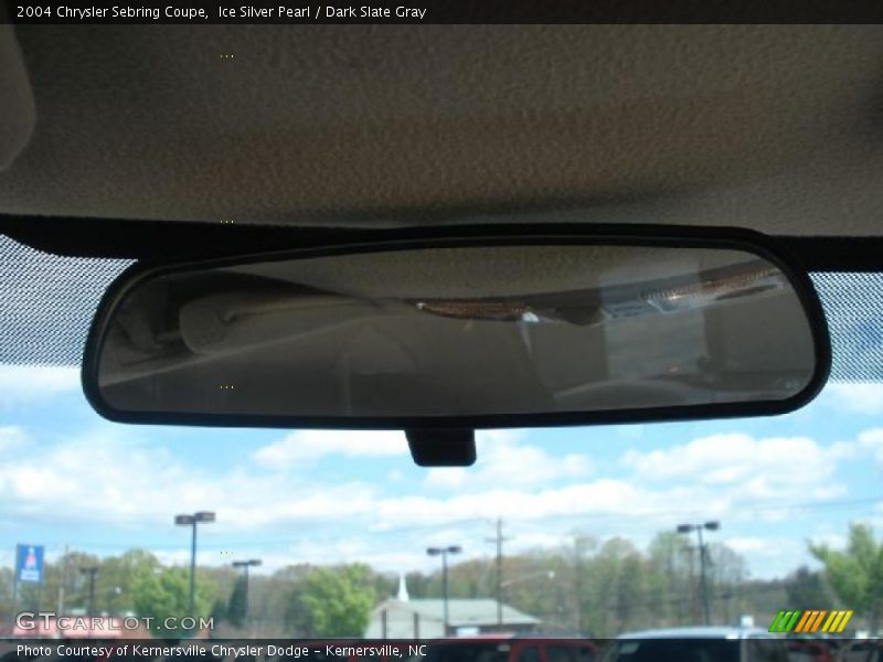 Ice Silver Pearl / Dark Slate Gray 2004 Chrysler Sebring Coupe
