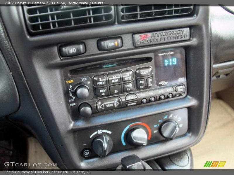 Arctic White / Neutral 2002 Chevrolet Camaro Z28 Coupe