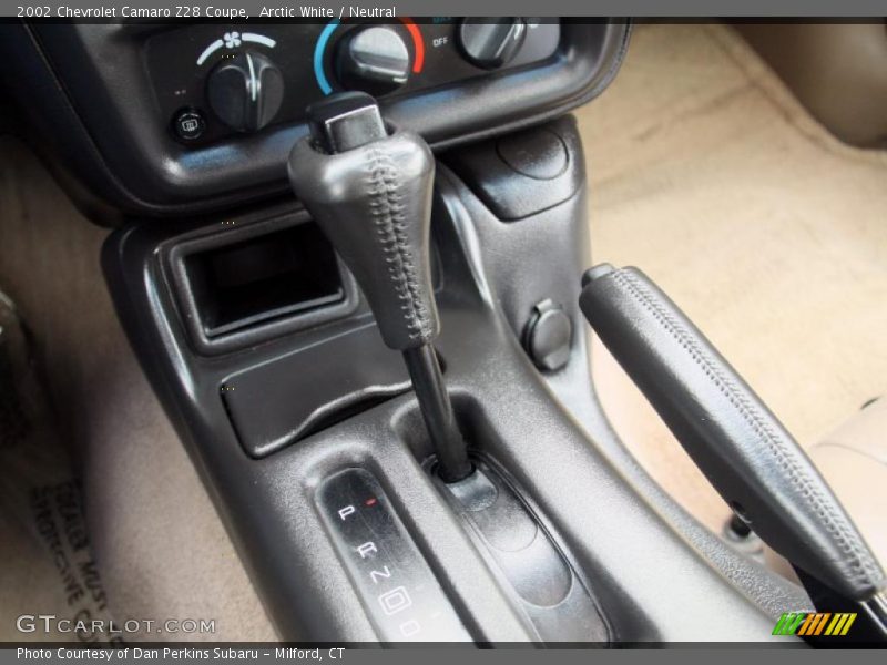 Arctic White / Neutral 2002 Chevrolet Camaro Z28 Coupe