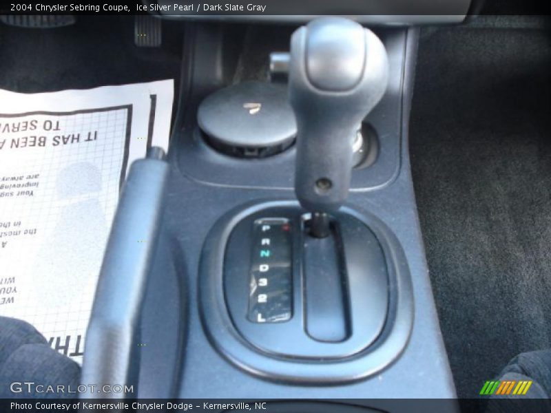  2004 Sebring Coupe 4 Speed Automatic Shifter