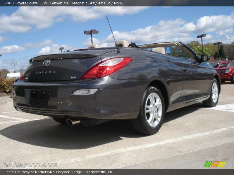 Magnetic Gray Metallic / Ivory 2008 Toyota Solara SE V6 Convertible