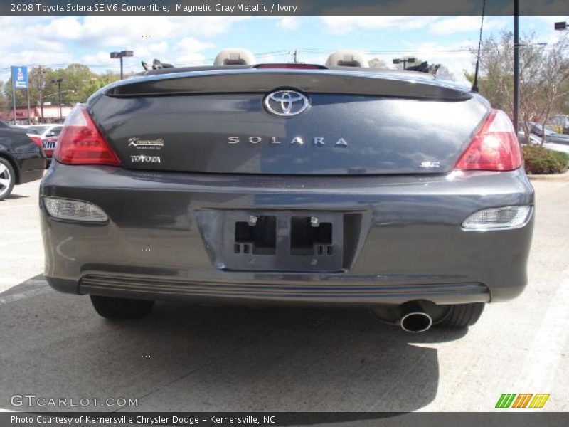 Magnetic Gray Metallic / Ivory 2008 Toyota Solara SE V6 Convertible
